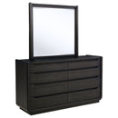 Leandro Dresser with Mirror - Golden Linens & Furniture (PA)* 