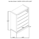 Leandro Chest of Drawers - Golden Linens & Furniture (PA)* 