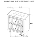 Lorient Bedroom Set - Golden Linens & Furniture (PA)* 