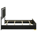 Marceline Panel Bed with LED Lighting - Golden Linens & Furniture (PA)* 