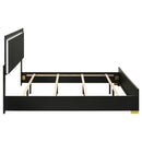 Marceline Panel Bed with LED Lighting - Golden Linens & Furniture (PA)* 