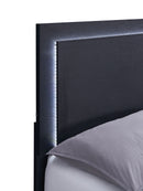 Marceline Panel Bed with LED Lighting - Golden Linens & Furniture (PA)* 