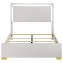 Marceline Panel Bed with LED Lighting - Golden Linens & Furniture (PA)* 
