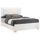 Marceline Panel Bed with LED Lighting - Golden Linens & Furniture (PA)* 