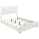 Marceline Panel Bed with LED Lighting - Golden Linens & Furniture (PA)* 