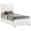 Marceline Panel Bed with LED Lighting - Golden Linens & Furniture (PA)* 