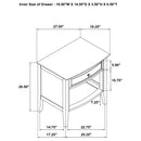 Bexhill Nightstand - Golden Linens & Furniture (PA)* 