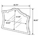 Antonella Bedroom Set - Golden Linens & Furniture (PA)* 