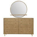 Arini Dresser With Mirror - Golden Linens & Furniture (PA)* 