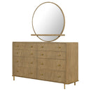 Arini Dresser With Mirror - Golden Linens & Furniture (PA)* 
