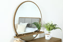 Arini Round Dresser Mirror Sand Wash - Golden Linens & Furniture (PA)* 