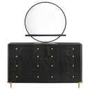 Arini Dresser With Mirror - Golden Linens & Furniture (PA)* 