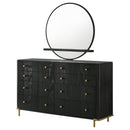 Arini Dresser With Mirror - Golden Linens & Furniture (PA)* 