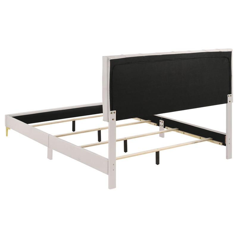 Kendall Panel Bed E.King, & Queen Black & White