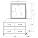Lucia Dresser with Mirror