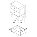 Robyn Bedroom Set - Golden Linens & Furniture (PA)* 