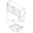Robyn Bedroom Set - Golden Linens & Furniture (PA)* 