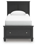 Lanolee Panel Storage Bed