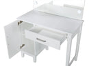 Elijah Makeup Vanity Table with LED Mirror and Stool