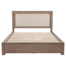 Kenora Panel Platform Storage Bed with LED Lighting