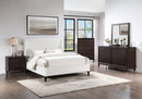 Mosby Wingback Platform Bed - Golden Linens & Furniture (PA)* 