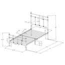 Novak Eastern King, Full, Queen, & Twin Bed
