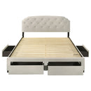 Marianna Panel Platform Storage Bed