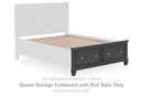 Lanolee Panel Storage Bed