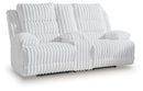 Rhines Falls Power Reclining Loveseat with Console