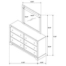 Gran Park Dresser with Mirror