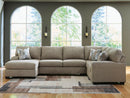 Newellen Sleeper Sectional with Chaise - Golden Linens & Furniture (PA)* 