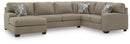Newellen Sleeper Sectional with Chaise - Golden Linens & Furniture (PA)* 