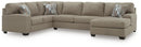 Newellen Sleeper Sectional with Chaise - Golden Linens & Furniture (PA)* 