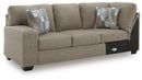 Newellen Sleeper Sectional with Chaise - Golden Linens & Furniture (PA)* 