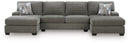 Clarington Sectional with Double Chaise - Golden Linens & Furniture (PA)* 