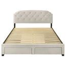 Marianna Panel Platform Storage Bed
