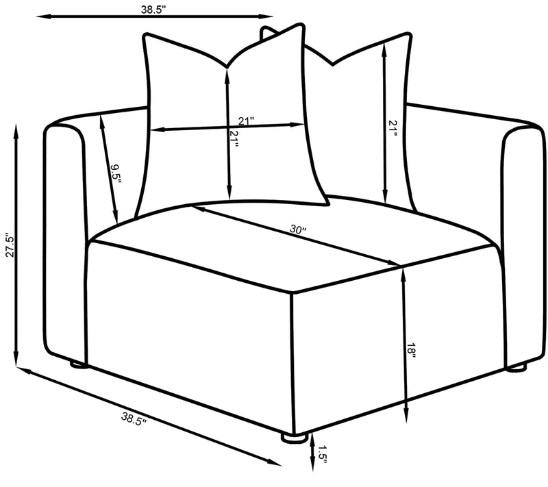 Jennifer Modular Sectionals