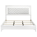 Cassia Panel Bed with LED Lighting