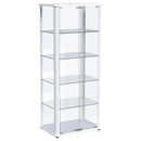 Aero Curio Cabinet with LED Lighting