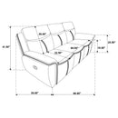 Sloane Reclining Sofa Set - Golden Linens & Furniture (PA)* 