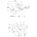 Greer Reclining Sofa - Golden Linens & Furniture (PA)* 