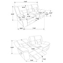 Greer Reclining Glider Loveseat - Golden Linens & Furniture (PA)* 