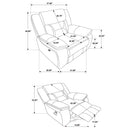 Greer Swivel Glider Recliner - Golden Linens & Furniture (PA)* 