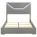Ives Panel Bed with LED Lighting