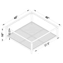 Amherst Coffee Table - Golden Linens & Furniture (PA)* 