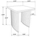 Adina End Table - Golden Linens & Furniture (PA)* 