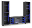 Cayberry Entertainment Center with Electric Fireplace