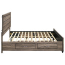 Kauffman Panel Platform Storage Bed