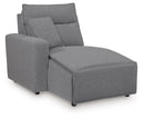 Modmax II Reclining Sectional with Double Chaise and Consoles