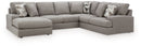 Lindon Sectional with Chaise - Golden Linens & Furniture (PA)* 